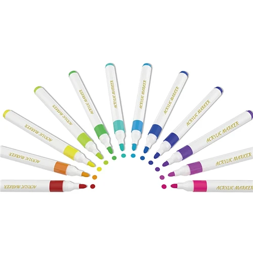 Hoe kies je de juiste acrylmarker voor verschillende oppervlakken?